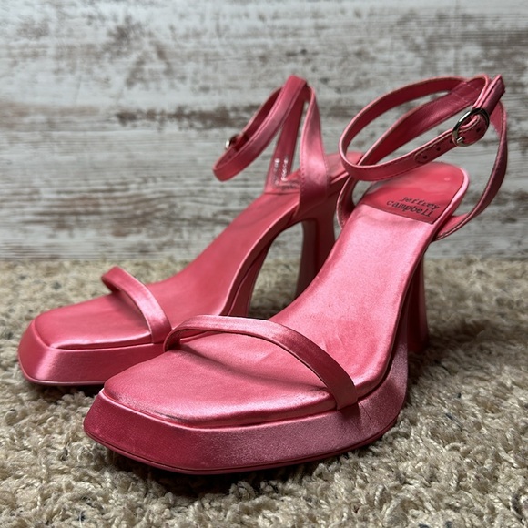 Jeffrey Campbell America Heels Rose Pink Sz 6 - Picture 10 of 13